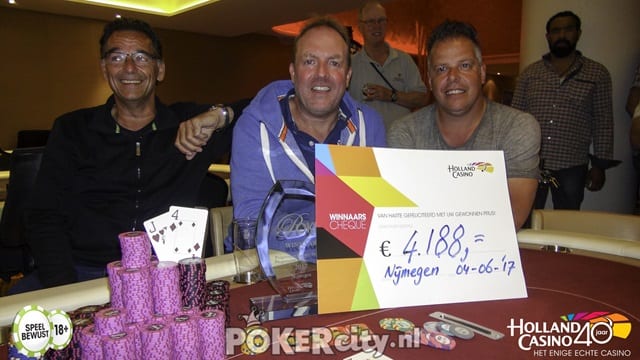 Yven Poortinga, de winnaar in Nijmegen!