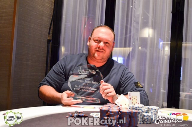 Jean-Philippe Schoonbrood wint Rotterdam Poker Series 2017