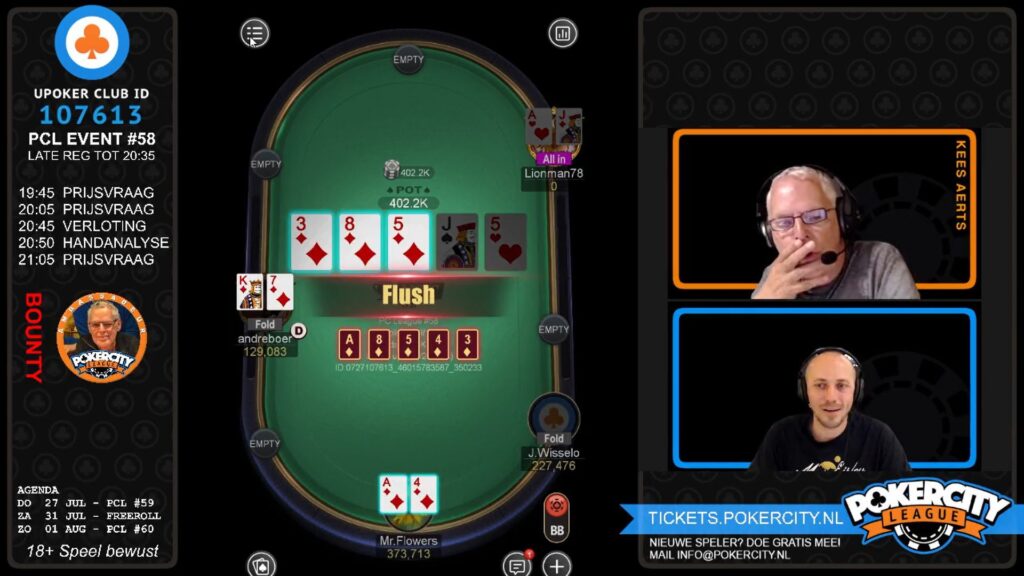 PokerCity League #58 - Christiaan Schut FT Bubble