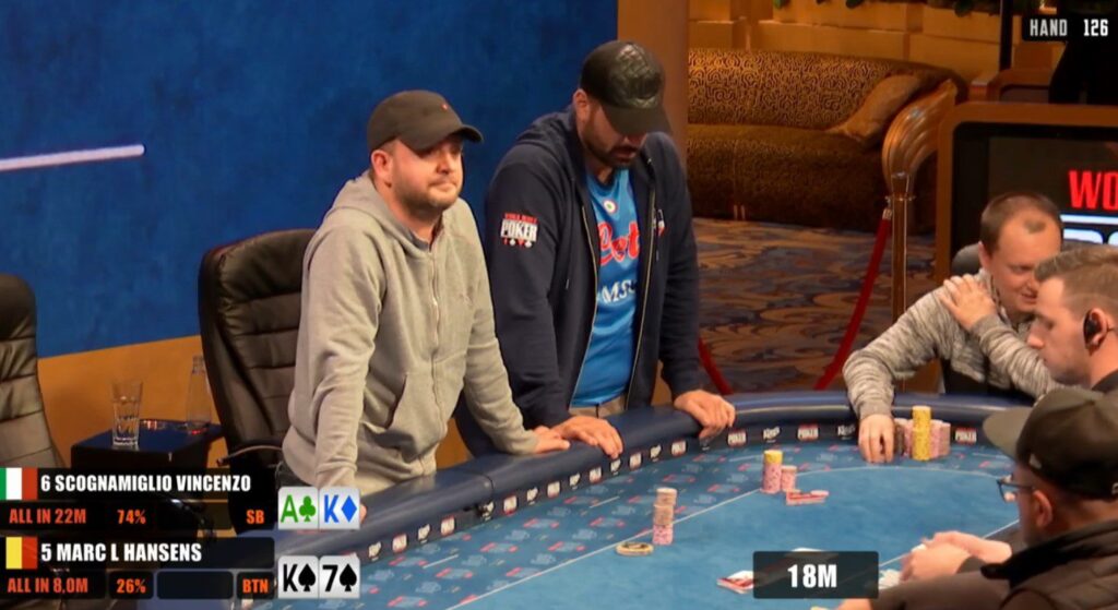 WSOPC - Bust Marc Hansens