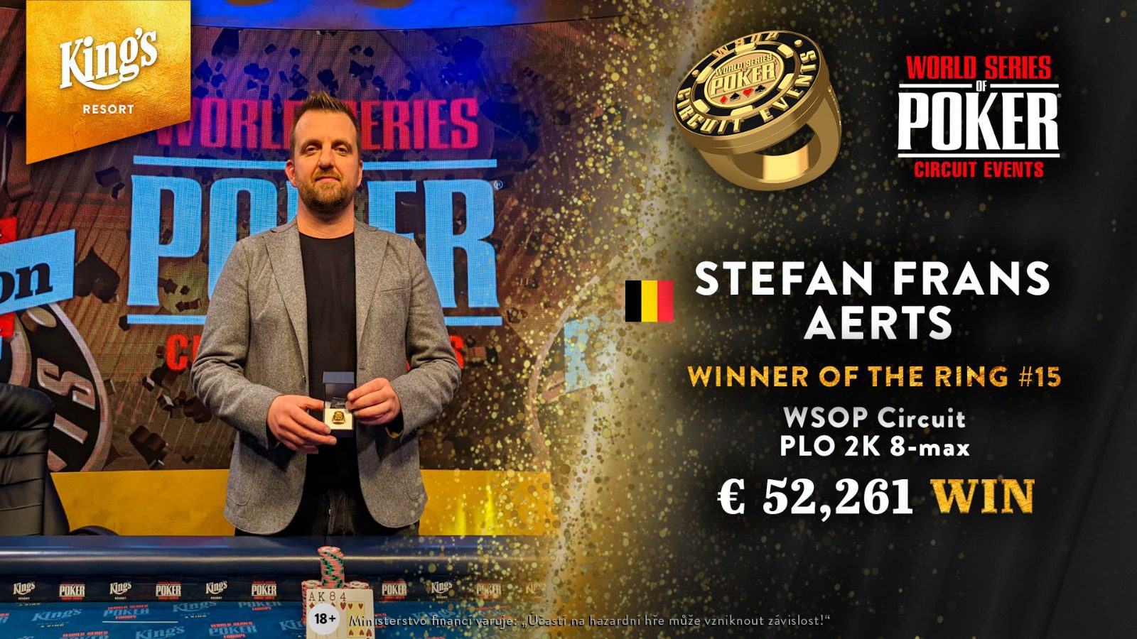 WSOP-C Rozvadov - Stefan Aerts