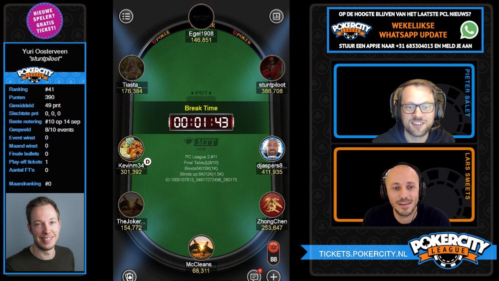 PokerCity League - Seizoen 2 - #11 - FT