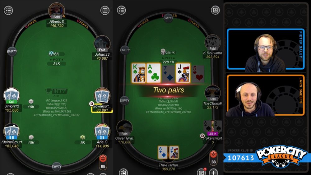 PokerCity League - Seizoen 2 #32 - Bubble