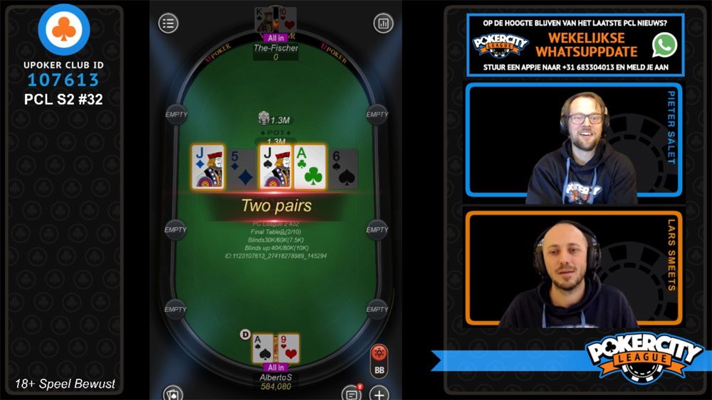 PokerCity League - Seizoen 2 #32 - Alberto Stegeman