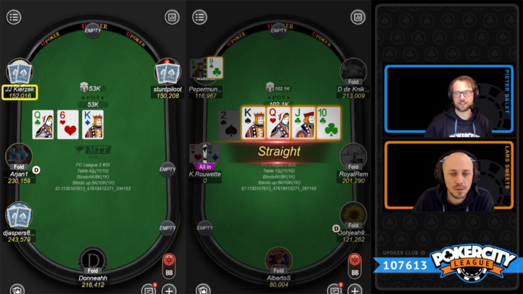 PokerCity League - Seizoen 2 - #35 - Bubble