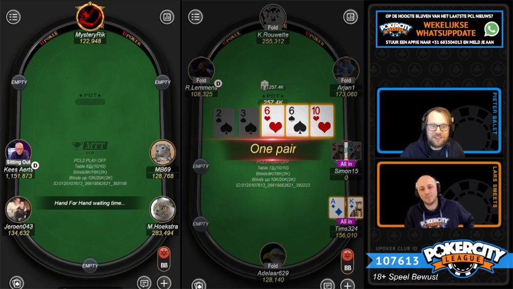 PokerCity League - Seizoen 2 - Play-off - Bubble