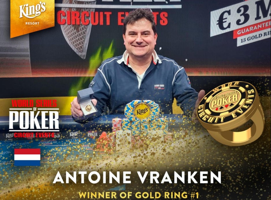 Sirkuit WSOP - Antoine Vranken
