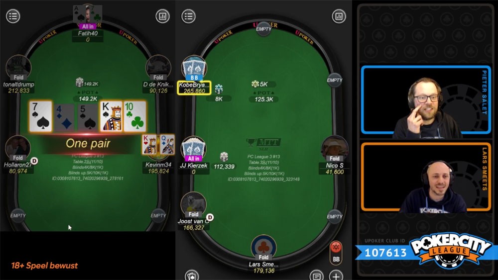 PokerCity League - Seizoen 3 - #13 - Bubble