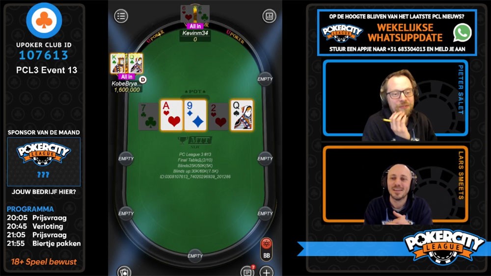 PokerCity League - Seizoen 3 - #13 - Jerrel Meyerhoven