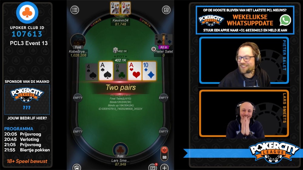 PokerCity League - Seizoen 3 - #13 - Pieter Salet