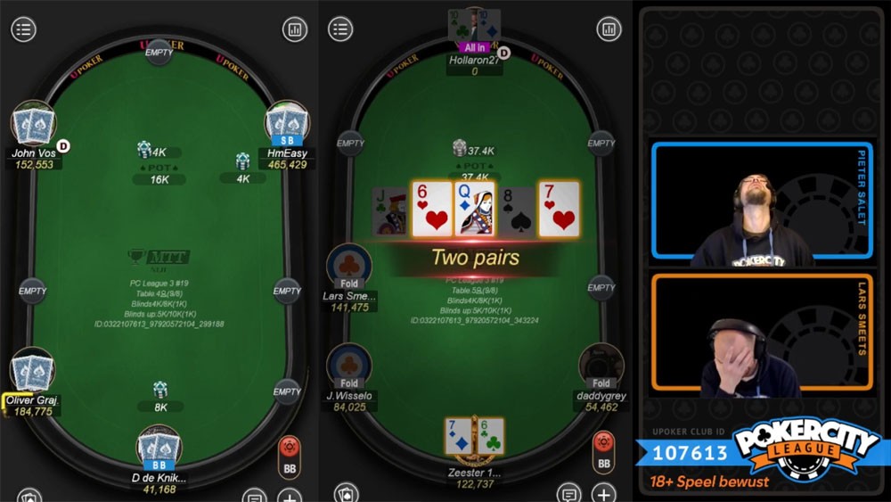 PokerCity League - Seizoen 3 - #19 - Bubble