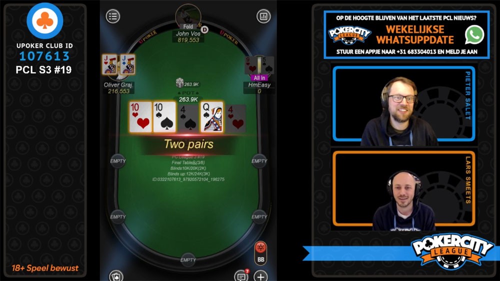 PokerCity League - Seizoen 3 - #19 - Stephan Remink