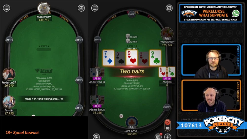 PokerCity League - Seizoen 3 - #22 - Bubble