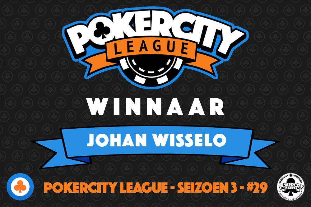PokerCity League - Johan Wisselo