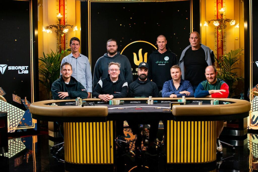 Triton Poker Series Madrid - Finaletafel 