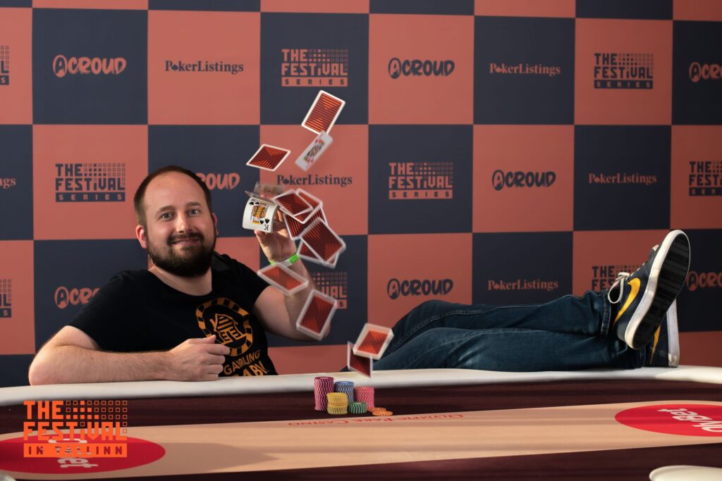 Koen Roos wint €65 Knockout event | The Festival Tallinn 2022