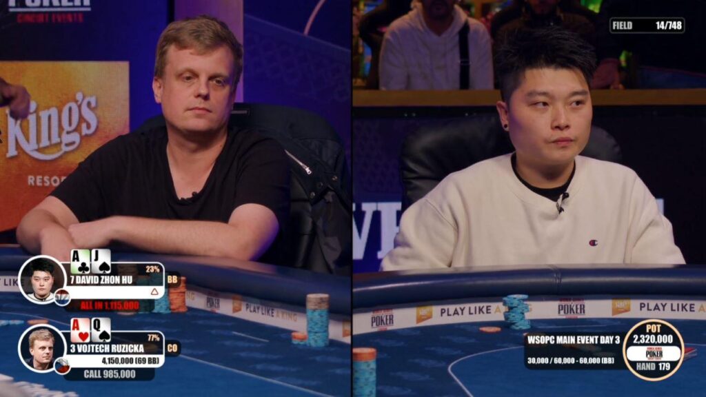 WSOPC Rozvadov - David Hu