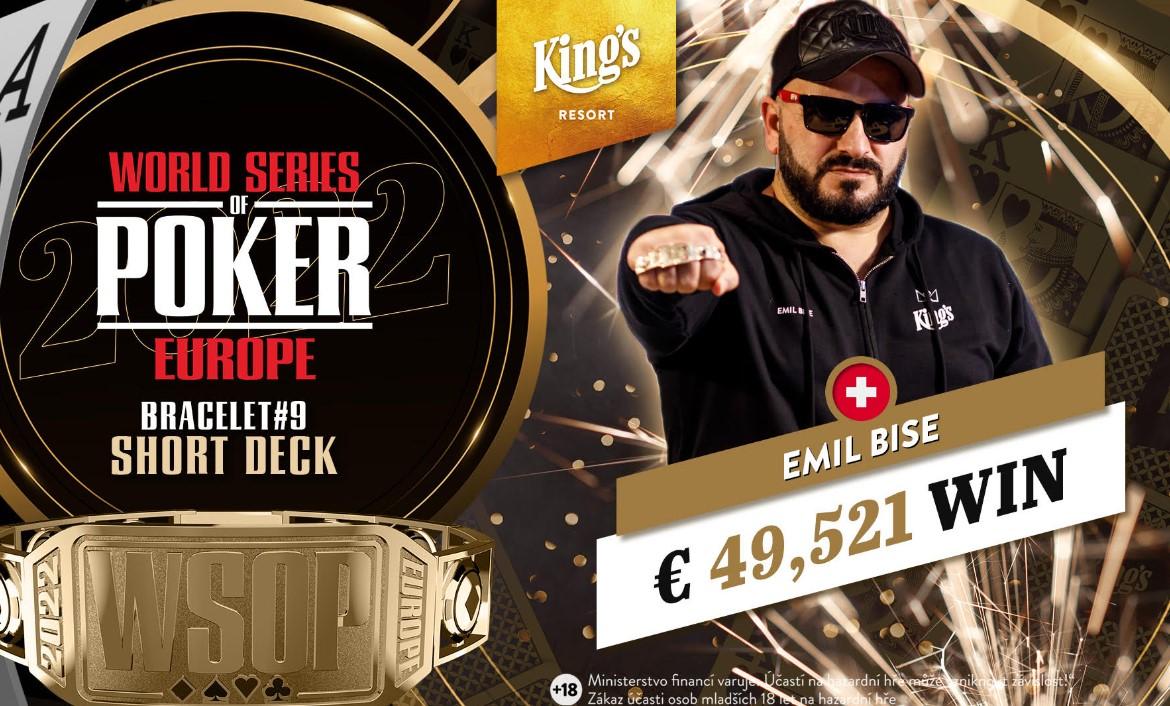 Emil Bise - WSOP Eropa 2022