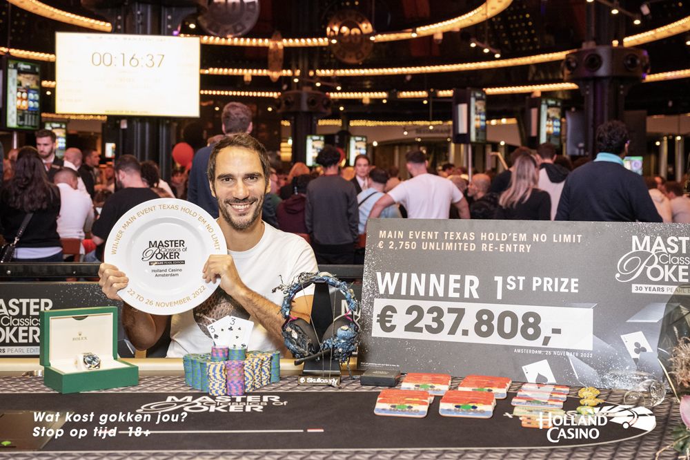 Julien Sitbon wint Master Classics of Poker €3.000 Main Event (€237.808)!