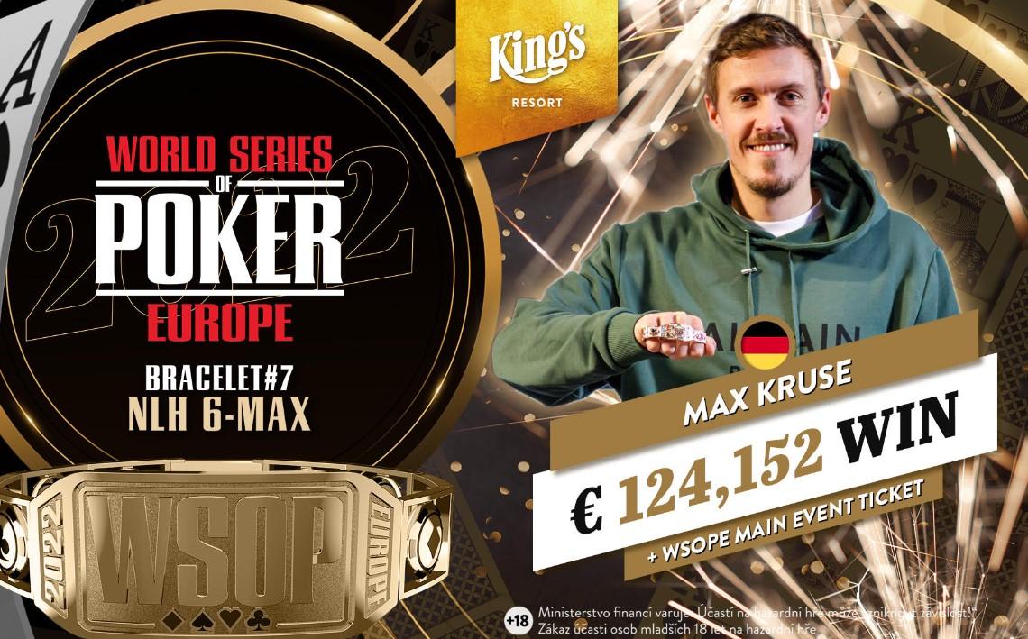 Max Kruse - WSOP Europe 2022