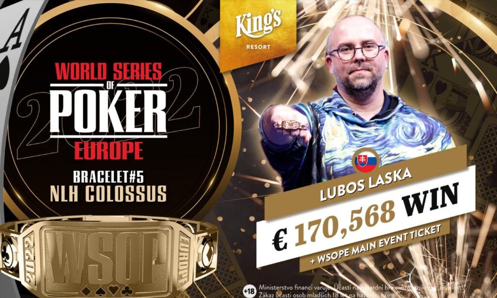 WSOPE - Lubos Laska