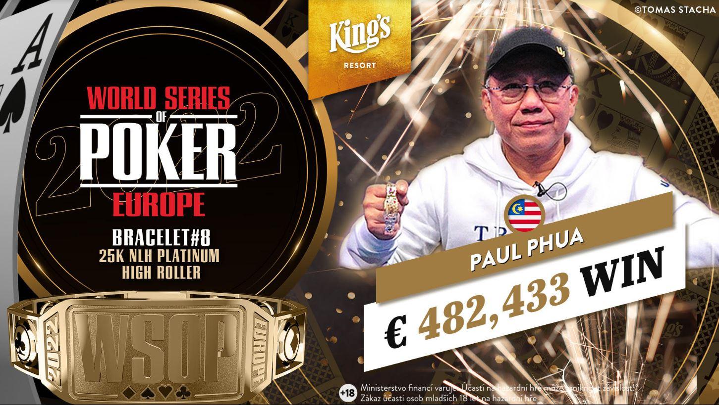 Paul Phua |  WSOP Eropa 2022