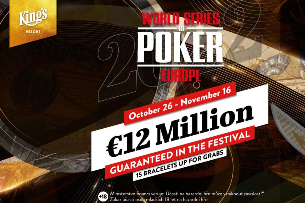 WSOP Europe 2022 | King's Resort, Rozvadov