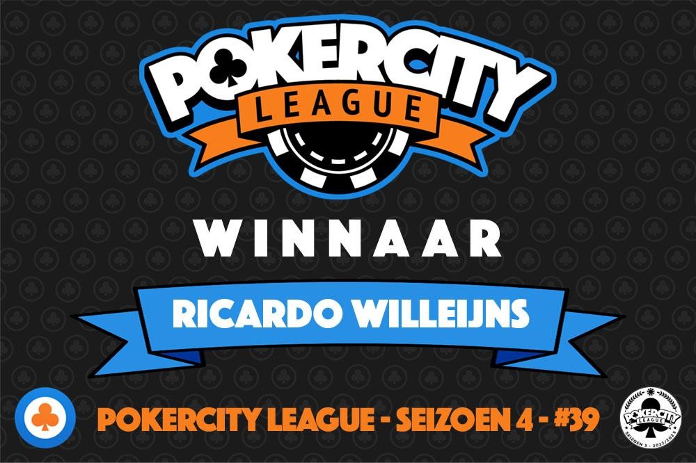 PokerCity League - Seizoen 4 - #39 - Ricardo Willeijns