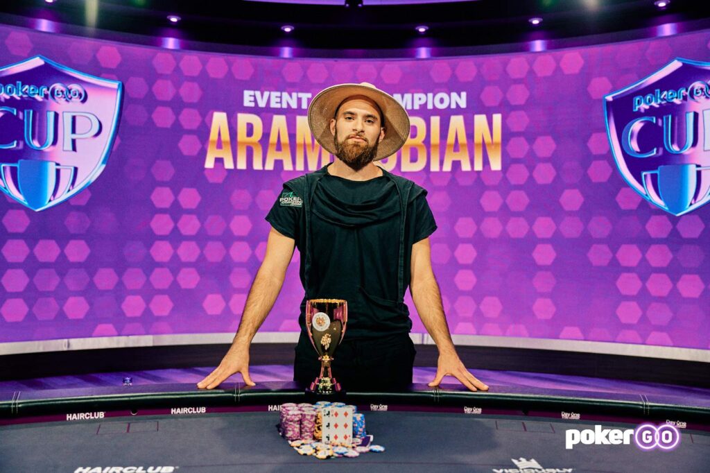 Aram Zobian | PokerGO Cup 2023 (foto: PokerGO)