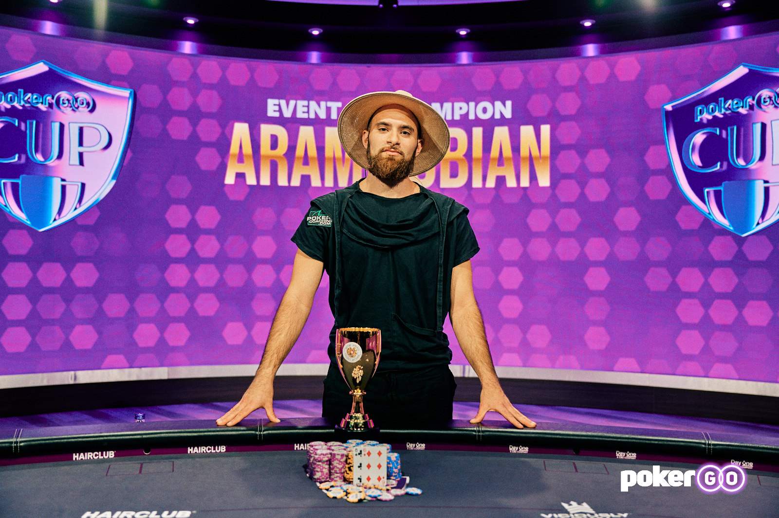 Aram Zobian |  Piala PokerGO 2023 (foto: PokerGO)