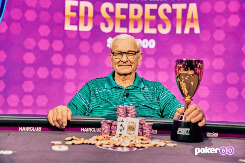 Ed Sebasta | PokerGO Cup 2023 (foto: PokerGO)