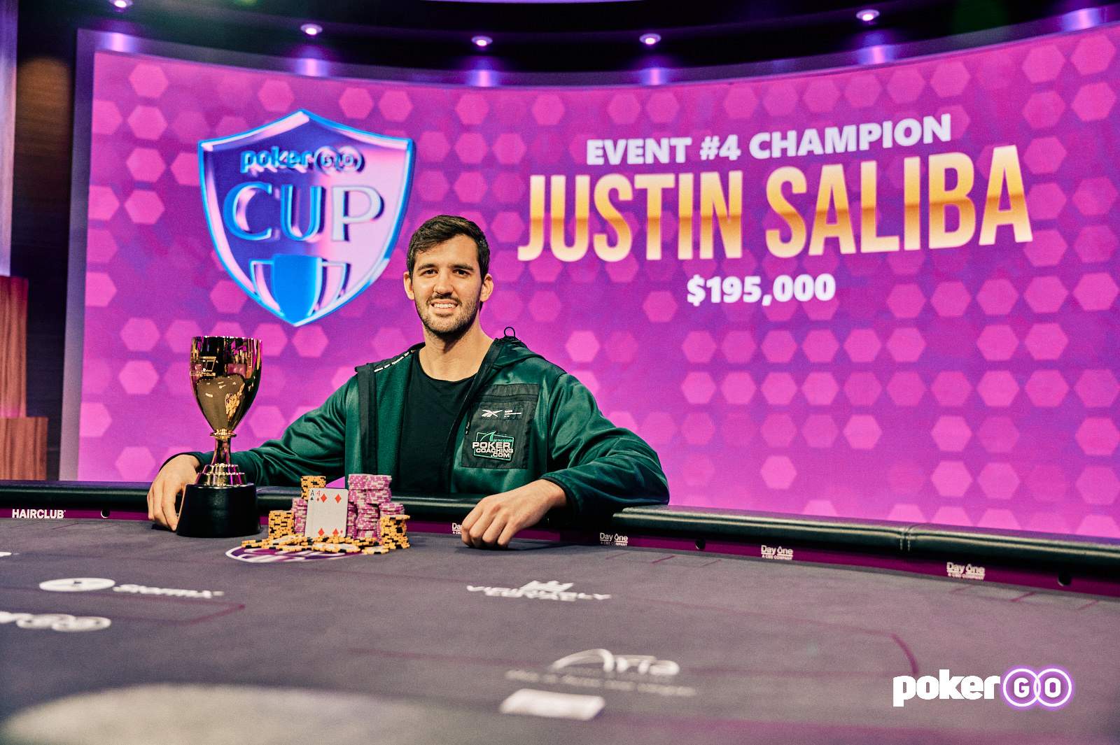 Justin Ludah |  Piala PokerGO 2023 (foto: PokerGO)