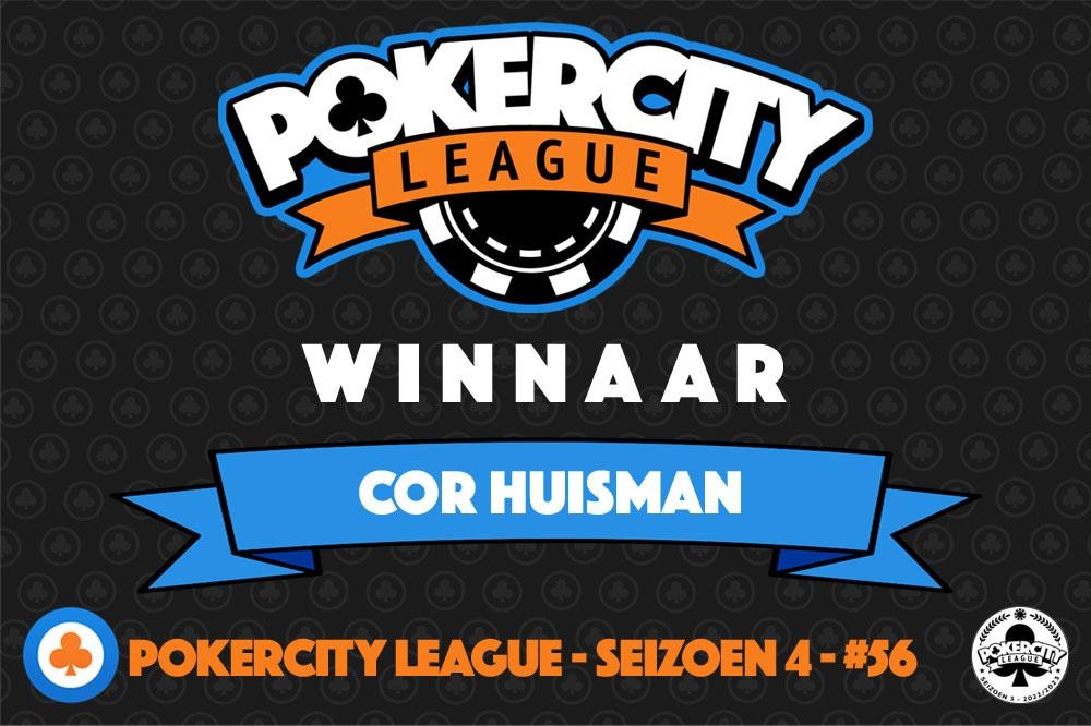 PokerCity League - Seizoen 4 - #56 - Cor Huisman