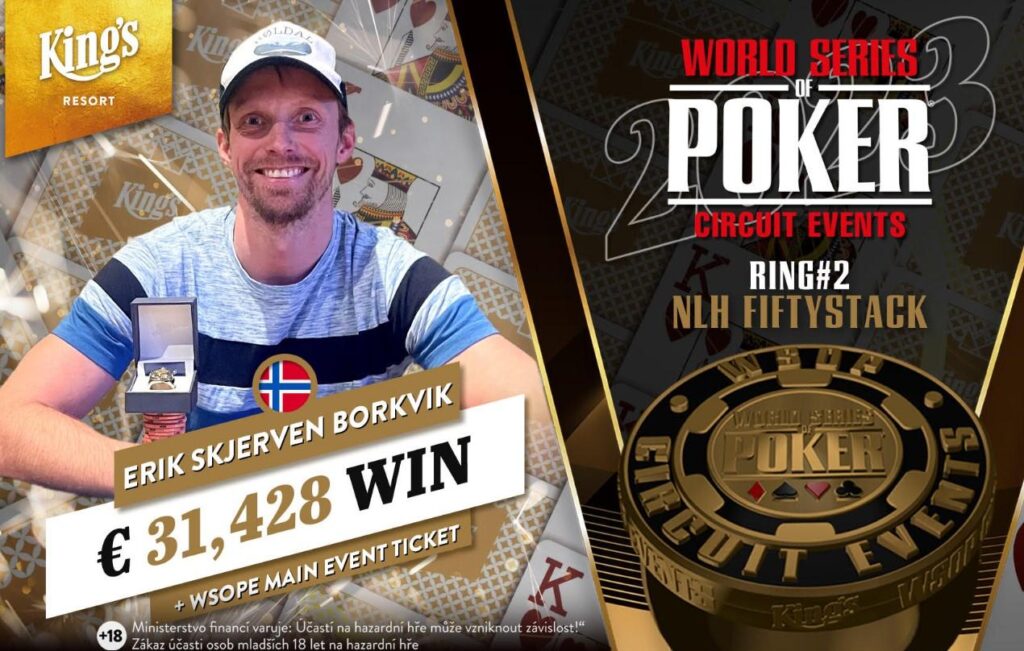 Erik Skjerven Borkvik | WSOPC Rozvadov 2023 