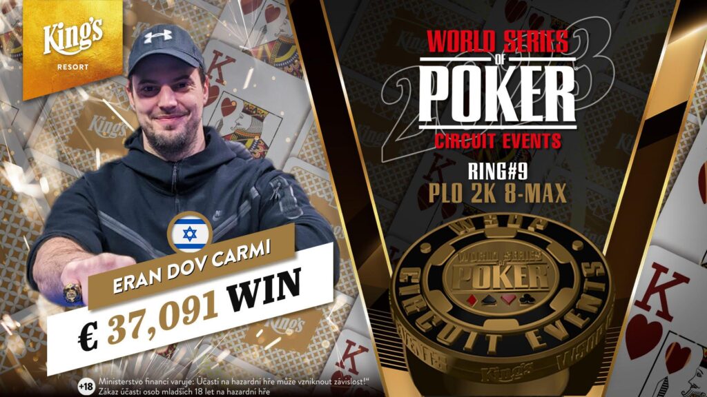 Eran Dov Carmi | WSOPC Rozvadov