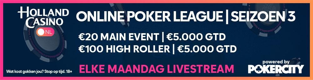 Holland Casino Online Poker League | Seizoen 3