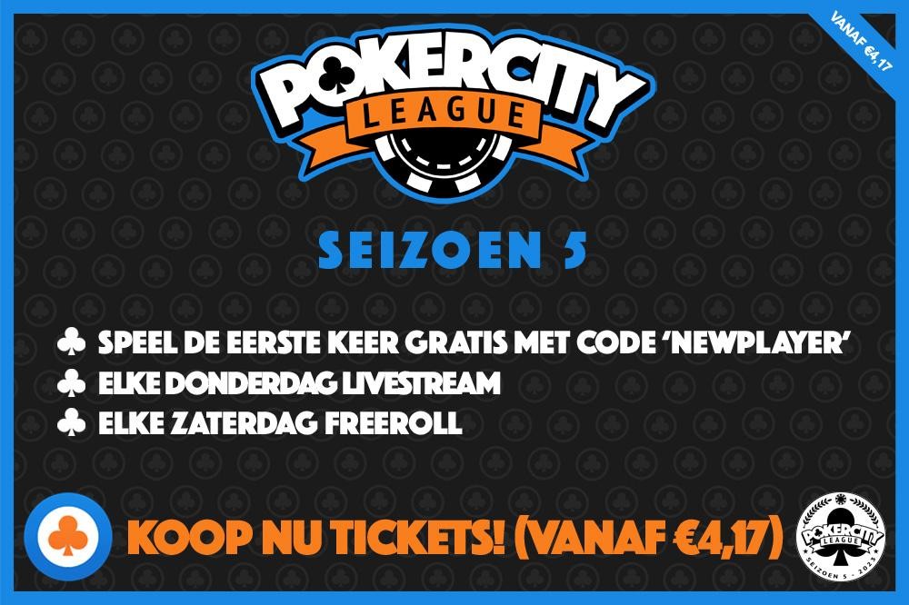 PokerCity League - Seizoen 5