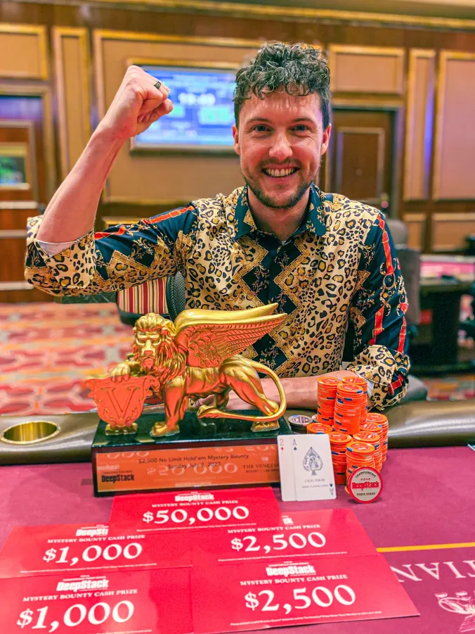 Thomas Boivin wint $2.500 Mystery Bounty