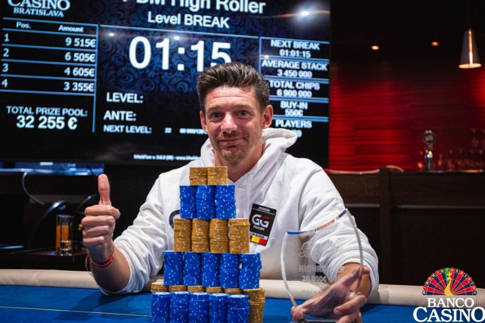Glenn Laureys | Poker Belgique Masters (foto: Banco Casino Bratislava)
