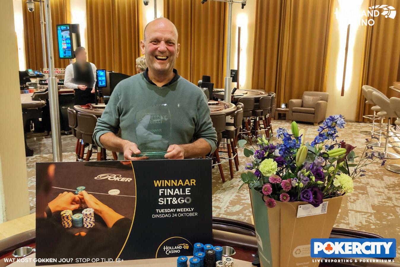 Emiel Blauwhoff winnaar finale Weekly's Breda voor €3.207