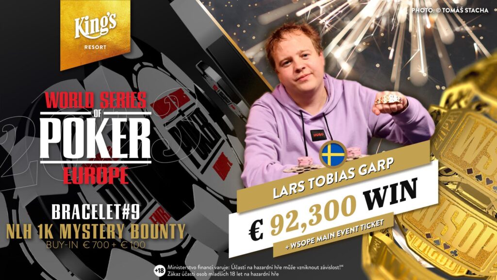 Tobias Garp | WSOPE 2023