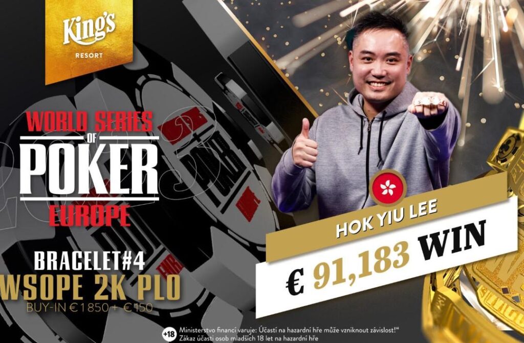Hok Yiu Lee - WSOPE 2023