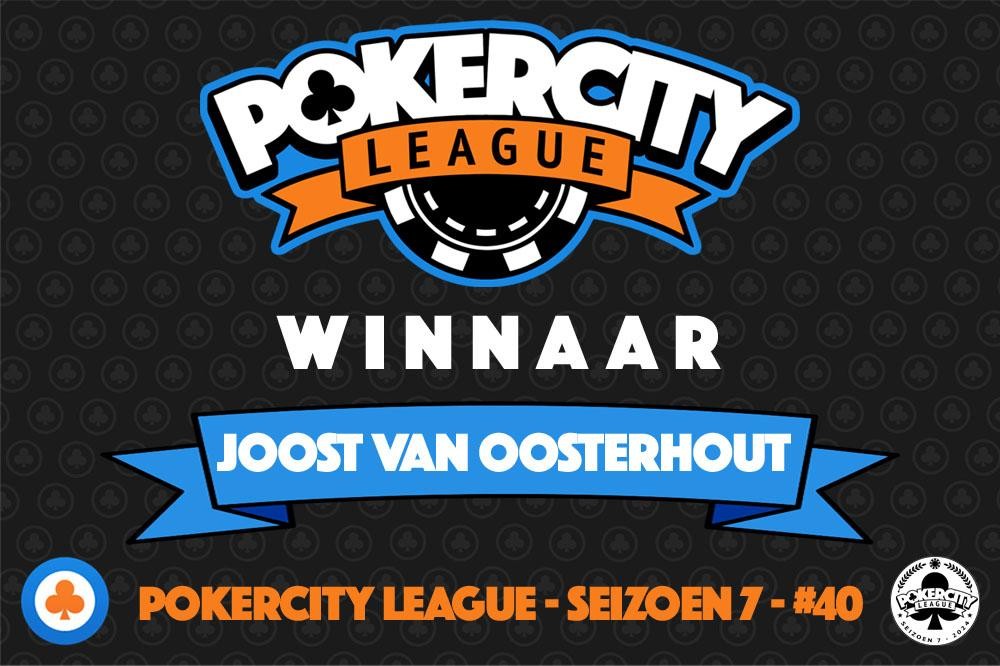 PCL7 #40 Joost van Oosterhout
