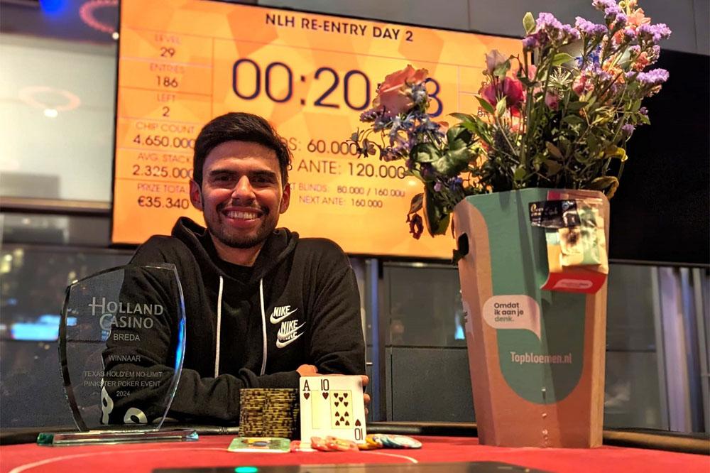 Claudio Denis Maksoud Filho | Pinkster Poker Event 2024, Holland Casino Breda