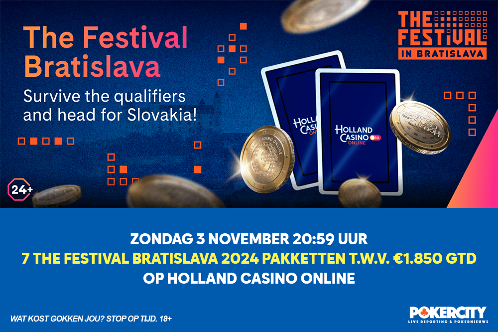 The Festival Bratislava 2024 qualifiers | Holland Casino Online