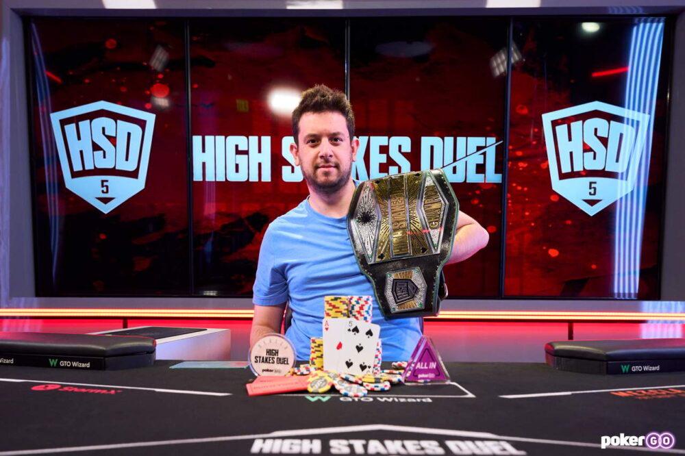 Jared Bleznick wint High Stakes Duel 5