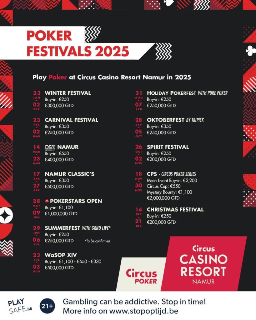 Agenda 2025 - Circus Casino Resort Namur