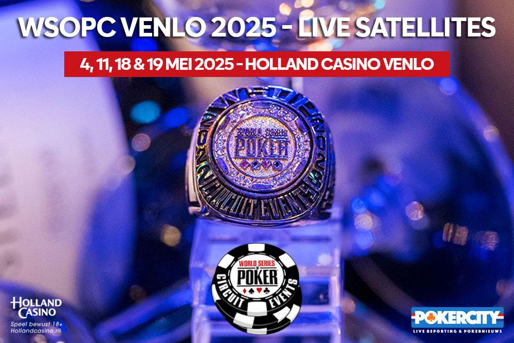 WSOPC Venlo 2025 | Live satellites