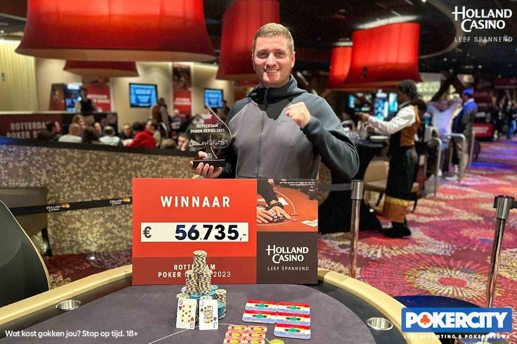 Eli Fisz wint Rotterdam Poker Series 2019