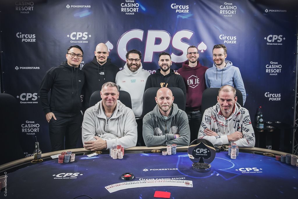 Finaletafel Mystery Bounty | Circus Poker Series